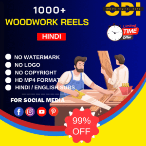 Wood Work Reels Bundle – HD Video Collection