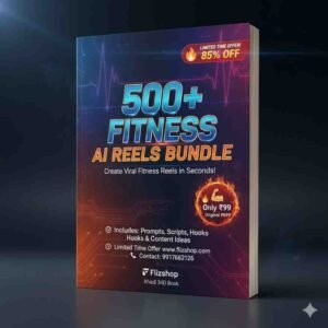 500+ AI Fitness Reels Bundle – Create Viral Gym Content in Seconds!