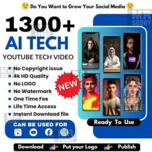 500+ AI Tech Reels Bundle | Viral, High Quality & Copyright Free