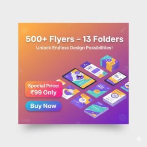 500+ Flyers – 13 Folders | Professional Marketing & Promotional Templates | FlizShop